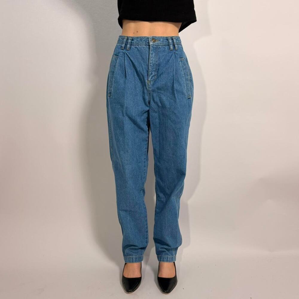 Vintage 90s Liz Sport High-Waisted Jeans - Size 6 (Fits 2) - Picture 3 of 6